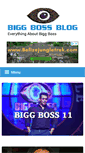 Mobile Screenshot of biggbossblog.com